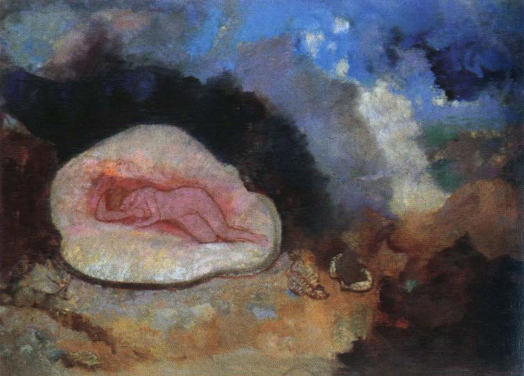 Odilon Redon the birth of venus